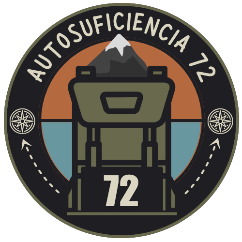 LOGO Autosuficiencia72 Logo Autosuficiencia 72 - Autosuficiancia 72 horas - Mochilas de supervivencia con todo lo necesario para 72 horas. Seguridad y preparación ante cualquier emergencia.